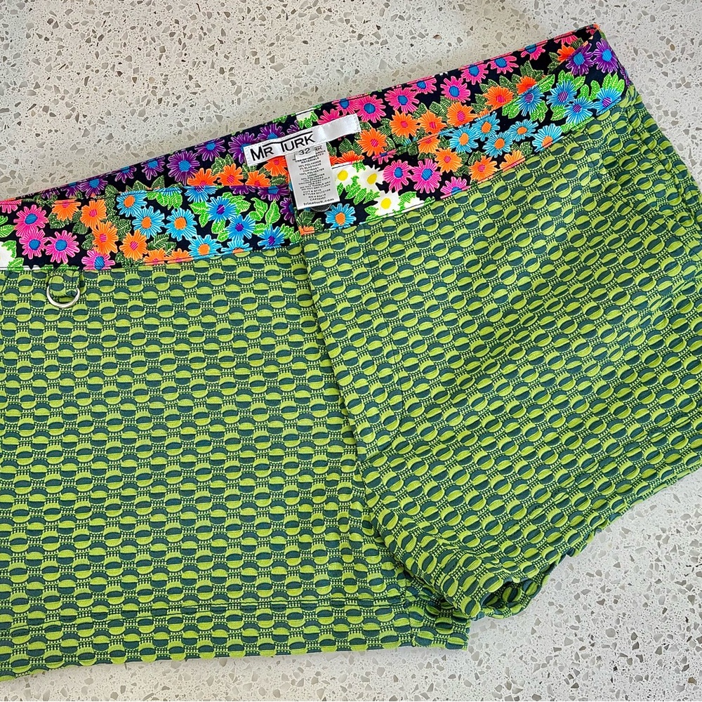 Men’s MR TURK sz32 swim shorts $65